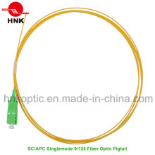 Sc APC Singlemode 9/125 PVC LSZH Faseroptik Pigtail